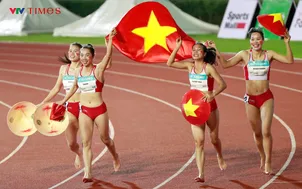 4 tấm HCV ấn tượng trong ngày Điền kinh Việt Nam kết thúc chiến dịch SEA Games 33