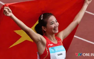 Nguyễn Thị Oanh hoàn tất cú hattrick HCV SEA Games 33