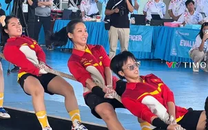 Kéo co Việt Nam gây ấn tượng trong lần đầu tham dự SEA Games