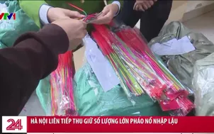 Hà Nội liên tiếp thu giữ số lượng lớn pháo nổ nhập lậu