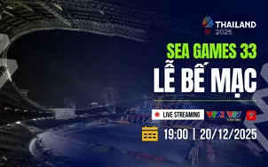 VTV trực tiếp Lễ bế mạc SEA Games 33: 19h00 hôm nay (20/12) trên VTV2, VTV Cần Thơ và VTVgo