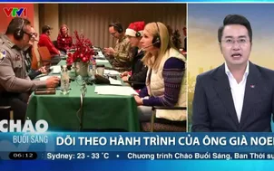 Theo dõi hành trình ông già Noel suốt 70 năm 