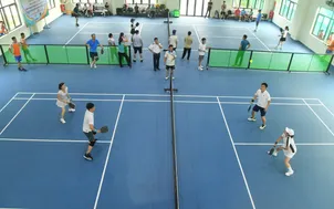 Các chiến sĩ sôi nổi tranh tài tại Giải Pickleball chào mừng 81 năm Ngày thành lập QĐND Việt Nam