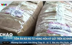 Tiềm ẩn rủi ro từ hàng hóa ký gửi trên xe khách