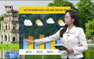 Bản tin thời tiết 6h30 - 28/12/2025