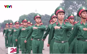 Điều lệnh đội ngũ - Bài học đầu tiên rèn luyện tác phong quân nhân