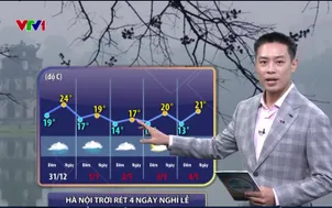 Bản tin thời tiết 18h - 30/12/2025