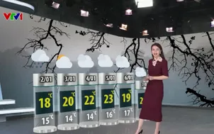 Bản tin thời tiết 18h45 - 01/01/2026