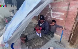 Đón năm mới tại các vùng chiến sự