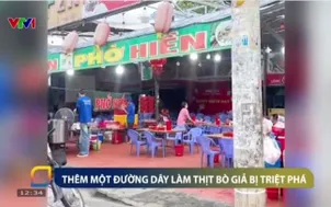 TP. Hồ Chí Minh: Triệt phá đường dây làm thịt bò giả, thu lợi hơn 4 tỷ đồng 