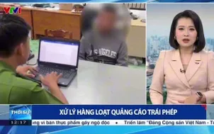 Xử lý loạt quảng cáo trái phép 