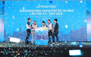 Giải chạy Marathon TP Hồ Chí Minh lần thứ XIII thu hút gần 11.000 VĐV tham dự