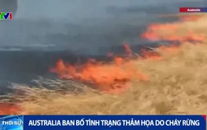 Australia ban bố tình trạng thảm họa do cháy rừng