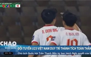 Đội tuyển U23 Việt Nam duy trì thành tích toàn thắng