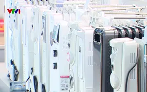 Nhu cầu thiết bị sưởi tăng cao do rét đậm kéo dài