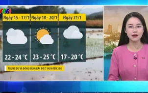 Bản tin thời tiết 5h30 - 15/01/2026