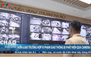 Hơn 6.000 trường hợp vi phạm giao thông bị phát hiện qua camera A.I 
