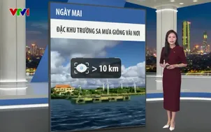 Bản tin thời tiết 19h45 - 16/01/2026