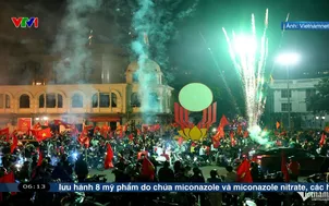 Không khí ăn mừng chiến thắng của U23 Việt Nam