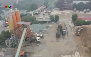 Nguy cơ ô nhiễm môi trường từ trạm trộn bê tông