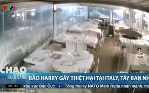 Bão Harry gây thiệt hại tại Italy, Tây Ban Nha