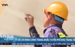  TP. Hồ Chí Minh chỉnh trang nhiều tuyến phố trung tâm