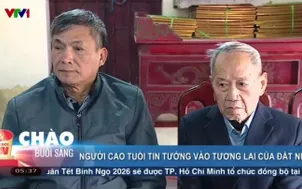 Người cao tuổi tin tưởng vào tương lai đất nước 