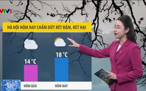 Bản tin thời tiết 6h30 - 25/01/2026