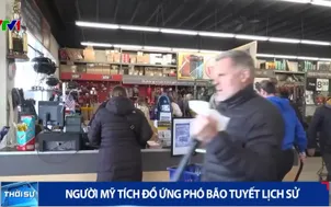 Người Mỹ tích đồ ứng phó bão tuyết lịch sử