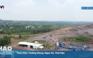 Chấn chỉnh việc vận chuyển vật liệu tại mỏ đá Núi Sao