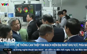 Đưa vào hoạt động hệ thống can thiệp tim mạch hiện đại nhất khu vực phía Nam
