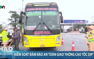 Kiểm soát đảm bảo an toàn giao thông cao tốc dịp Tết
