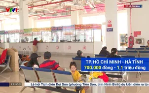 Giá vé Tết tại TP. Hồ Chí Minh tăng mạnh