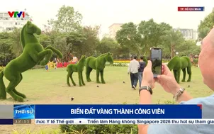 Biến đất vàng thành công viên