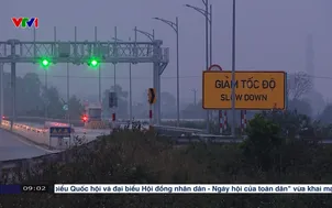 Sương mù dày trên 1 số đoạn cao tốc