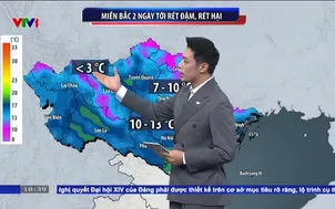 Bản tin thời tiết 18h45 - 07/02/2026