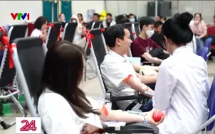 Hiến máu tặng quà Tết cho bệnh nhân xa nhà