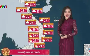 Bản tin thời tiết 19h45 - 19/02/2026