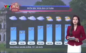 Bản tin thời tiết 18h30 - 22/02/2026