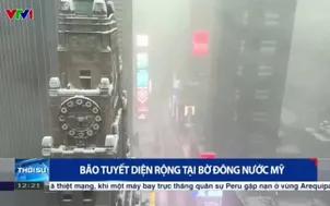 Bão tuyết diện rộng tại bờ Đông nước Mỹ
