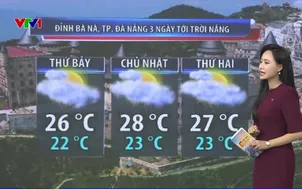 Bản tin thời tiết 18h45 - 27/02/2026