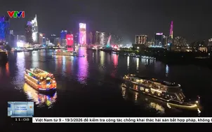 Du lịch trên sông Sài Gòn thu hút mạnh du khách quốc tế