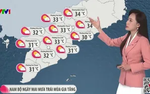 Bản tin thời tiết 19h45 - 04/3/2026