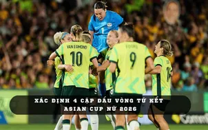 Lịch thi đấu tứ kết VCK Asian Cup nữ 2026
