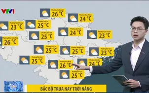 Bản tin thời tiết 6h30 - 11/3/2026