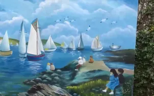 Ngày mới tại lớp học vẽ