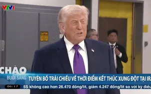 Tổng thống Mỹ Donald Trump: Chiến sự với Iran tiến gần tới hồi kết 
