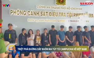 Triệt phá đường dây buôn bán, vận chuyển ma túy tổng hợp từ Campuchia vào Việt Nam