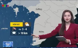 Bản tin thời tiết 6h30 - 14/3/2026