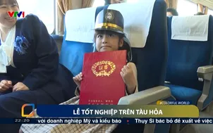 Lễ tốt nghiệp trên tàu hỏa